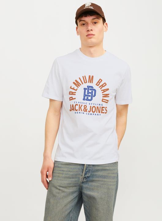 Actual product image Jack & Jones Printed round neck T-shirt T-shirt (S)