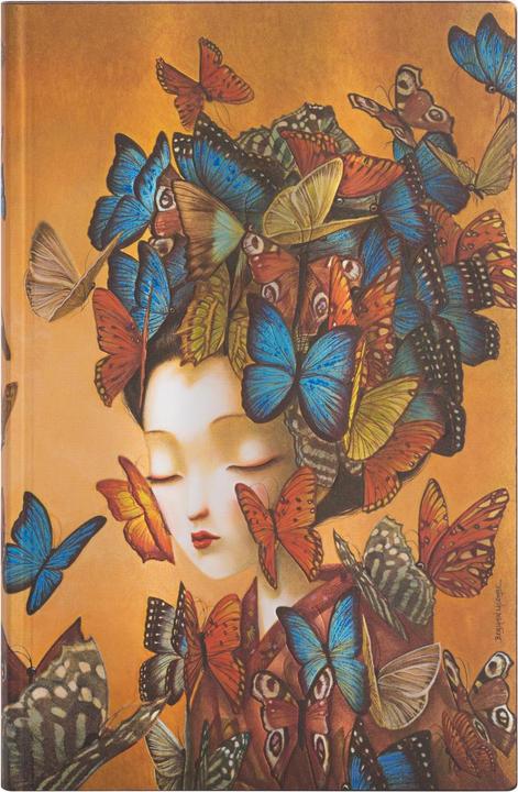 Immagine prodotto Paperblanks Planners a Puntini Flexi Madame Butterfly (Righe, Copertina morbida)