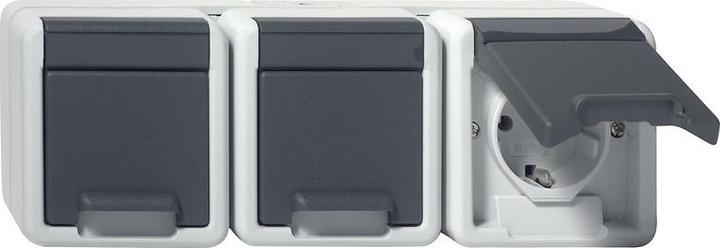 Produktbild Gira 478930 SCHUKO 3f waager. KD WG AP G
