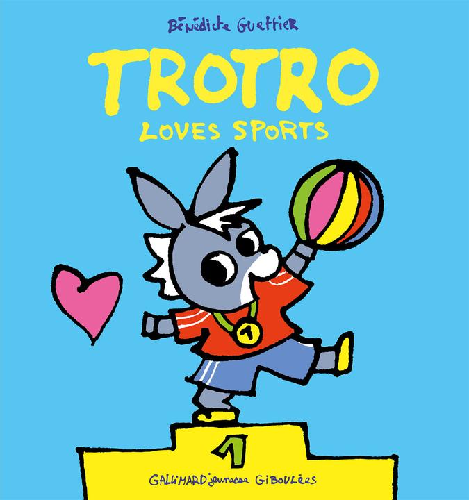 Actual product image Trotro loves sports (English, Guettier Bénédicte, 2024)