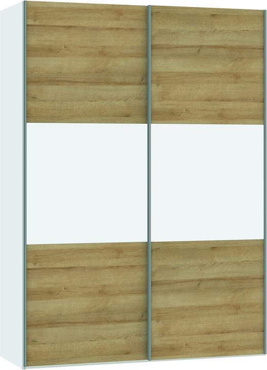 Natural oak, Premium white, Striped