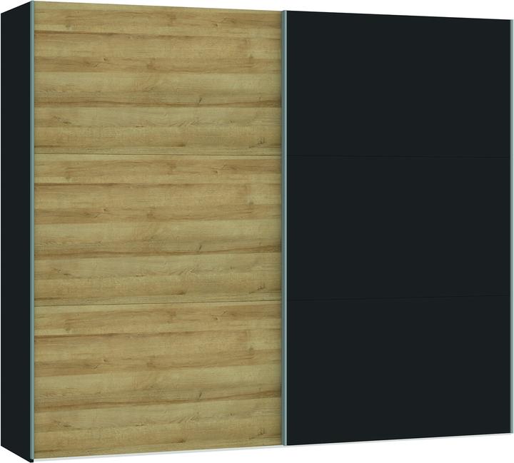 Natural oak, Novaschwarz, Black, Multicoloured