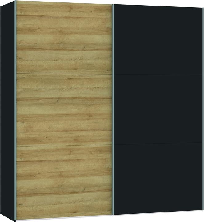 Natural oak, Novaschwarz, Black, Multicoloured
