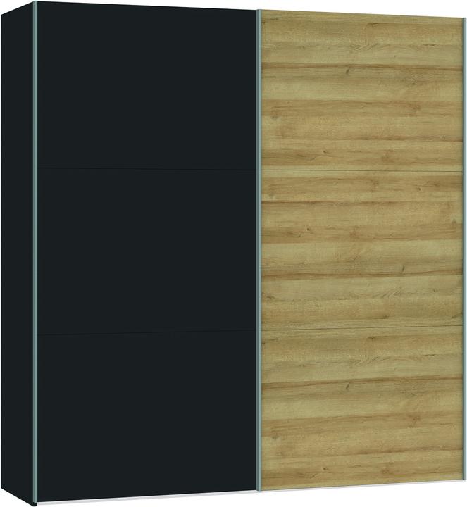 Natural oak, Novaschwarz, Multicoloured, Black