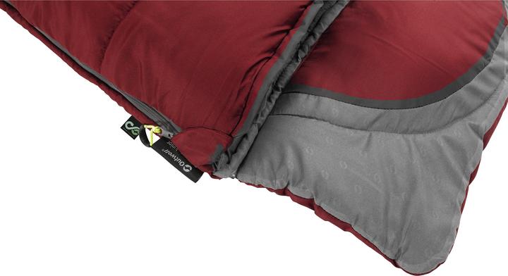 Immagine prodotto Outwell Sacco a pelo Contour Junior in poliestere, rosso, gruppo target (170 cm)