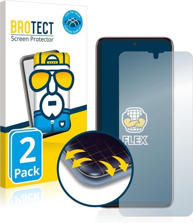 Actual product image BROTECT Full-Cover Protector (2 Piece, Samsung Galaxy S20 5G)