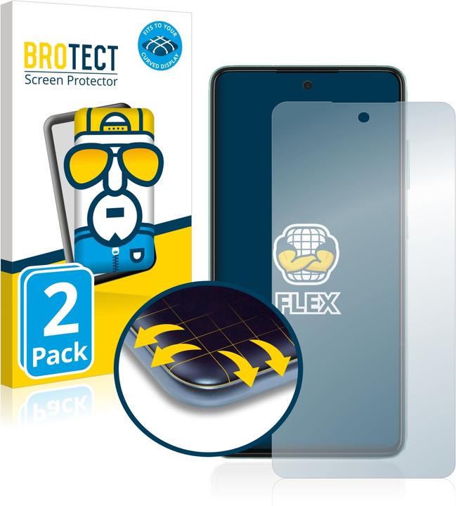Actual product image BROTECT Full-Cover Protector (2 Piece, Samsung Galaxy A52)