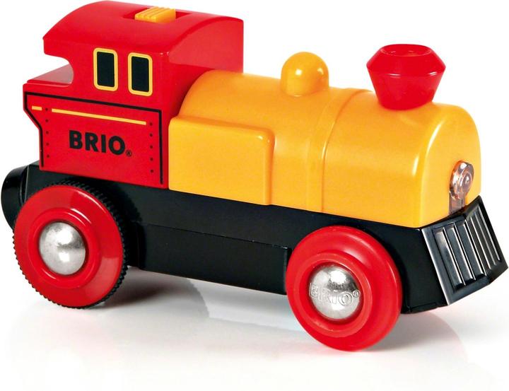 Produktbild Brio Batterielok Gelb