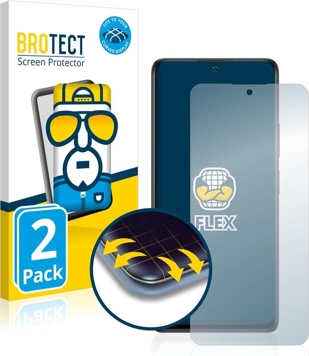 Immagine prodotto BROTECT Full-Cover Pellicola (2 Pezzo/i, Xiaomi Redmi Nota 10 Pro)