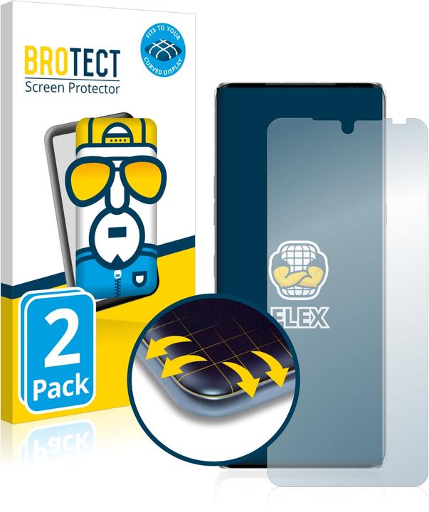 Actual product image BROTECT Full-Cover Protector (2 Piece, LG Velvet)