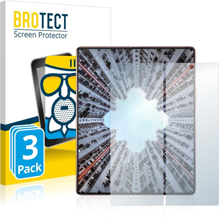 Actual product image BROTECT AirGlass Glass Matte (3 Piece, Samsung Galaxy S21)