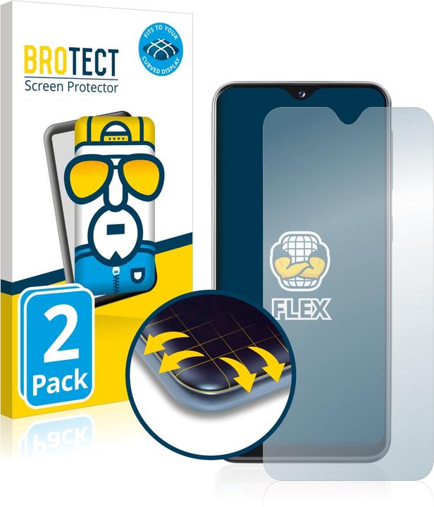 Image du produit BROTECT Full-Cover Protection (2 pièce(s), Samsung Galaxy A20e)
