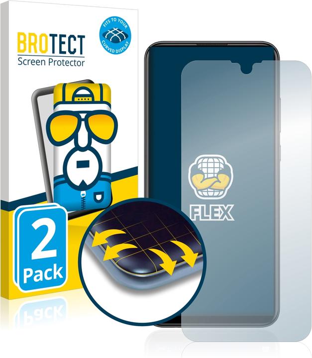 Actual product image BROTECT Full-Cover Protector (2 Piece, Huawei P Smart+ (2019))