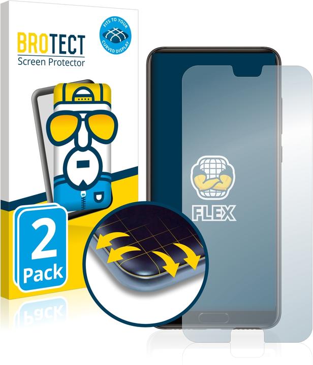 Actual product image BROTECT Full-Cover Protector (2 Piece, Cubot P20)