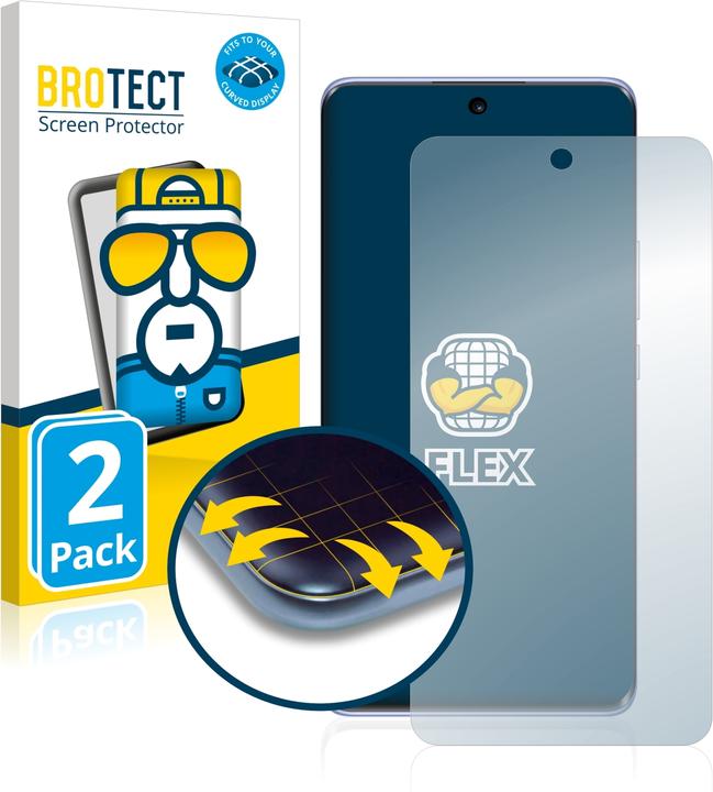 Produktbild BROTECT Full-Cover Displayschutz (2 Stück, Huawei Nova 9)