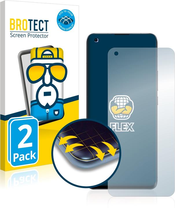 Produktbild BROTECT Full-Cover Displayschutz (2 Stück, Xiaomi Mi 11 Ultra)