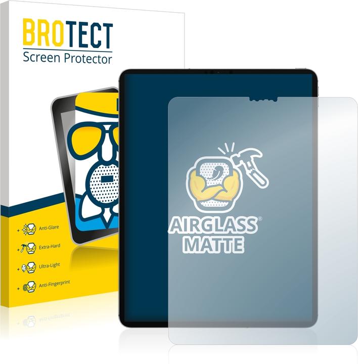 Actual product image BROTECT AirGlass Glass Matte (1 Piece, iPad Pro 12.9 2021 (5th Gen))