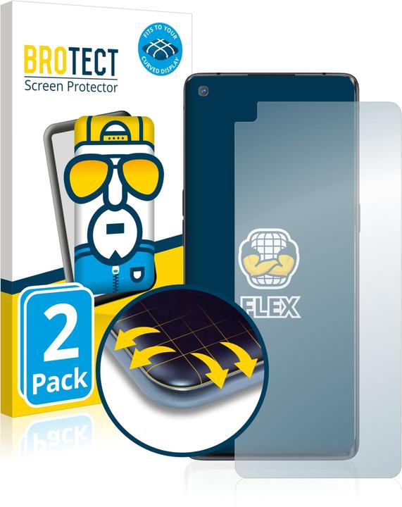 Actual product image BROTECT Full-Cover Protector (2 Piece, Oppo Find X2 Neo)