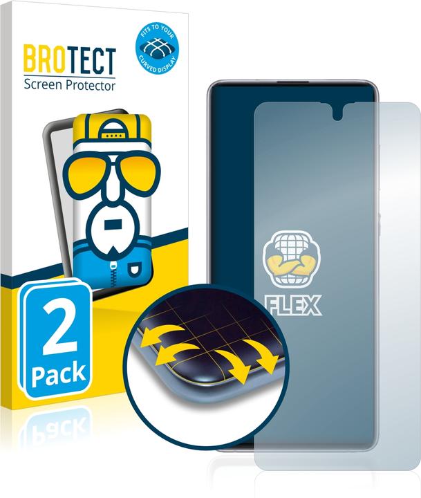 Produktbild BROTECT Full-Cover Displayschutz (2 Stück, Samsung Galaxy Note 10 Lite)