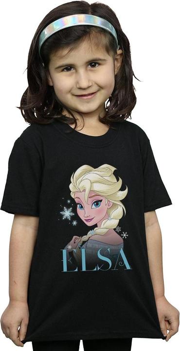 Immagine prodotto Disney Frozen Elsa Snowflake Portrait Maglietta Ragazze (152, 158)