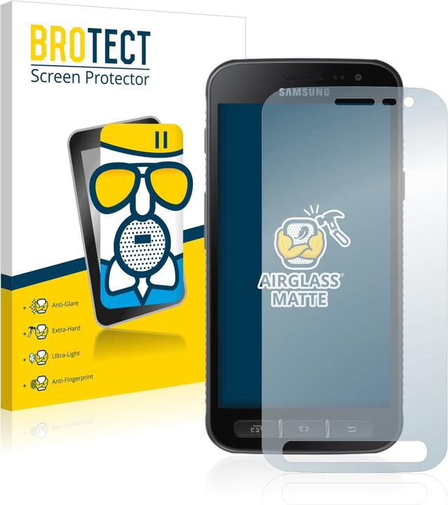 Actual product image BROTECT AirGlass Glass Matte (1 Piece, Samsung Galaxy S21)