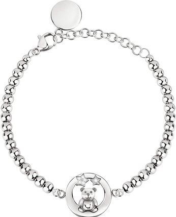 Produktbild Morellato Steel bracelet teddy bear with crystals SOR25 (L) (Edelstahl)