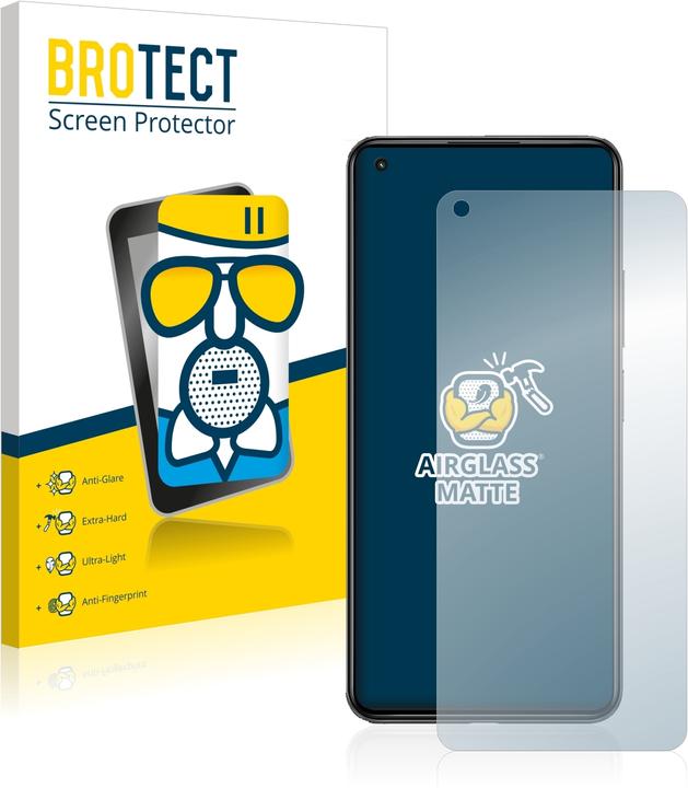 Actual product image BROTECT AirGlass Glass Matte (1 Piece, Xiaomi Mi 11 Lite)