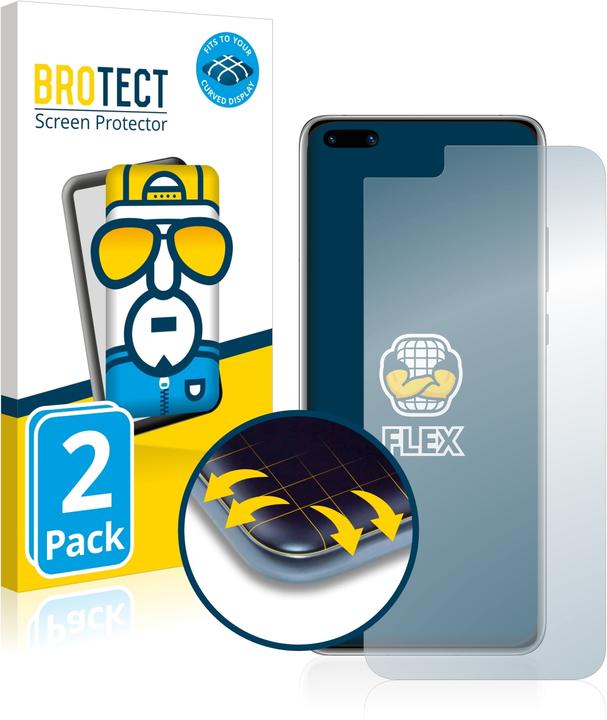 Immagine prodotto BROTECT Full-Cover Pellicola (2 Pezzo/i, Huawei P40 Pro+)