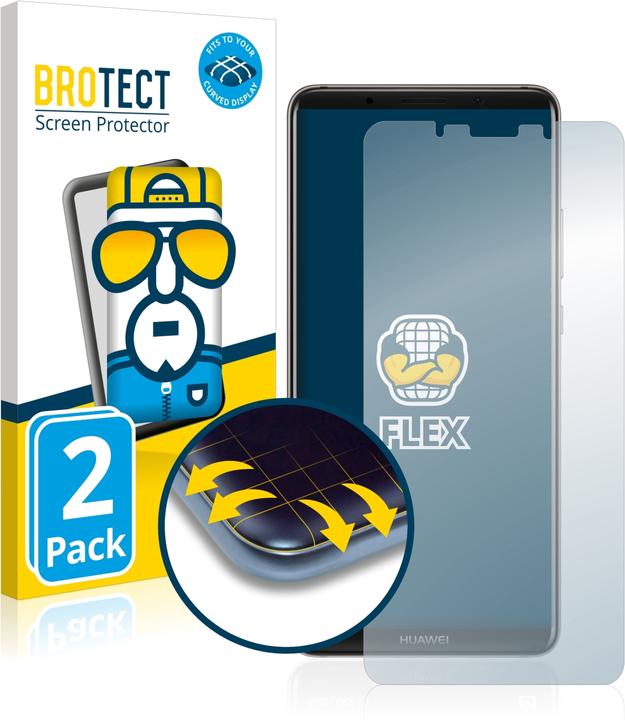 Produktbild BROTECT Full-Cover Displayschutz (2 Stück, Huawei Mate 10 Pro)