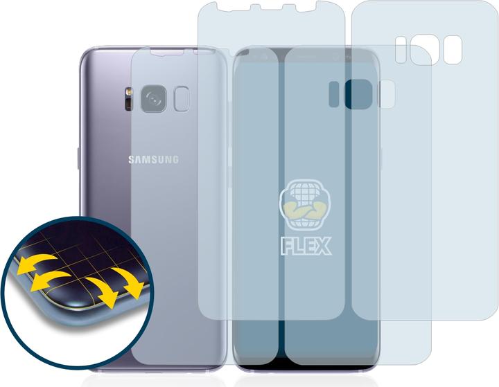 Actual product image BROTECT Full-Cover Protector (2 Piece, Samsung Galaxy S8+)