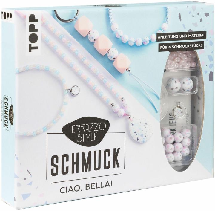 Immagine prodotto Topp Set di gioielli Terrazzo Ciao, Bella! (Pastello/Blu)