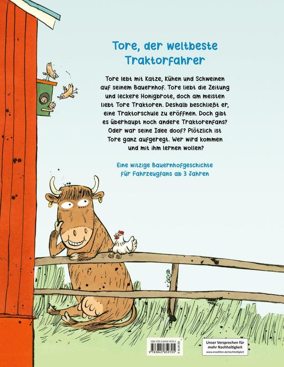 Actual product image Tores Traktorschule (German, Emelie Andrén, Ole Könnecke, 2024)