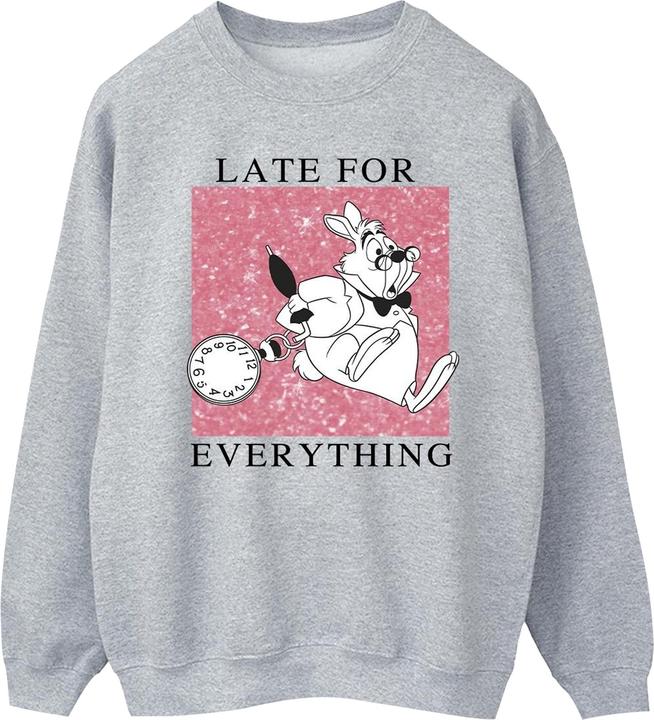 Disney Alice In Wonderland White Rabbit Sweatshirt