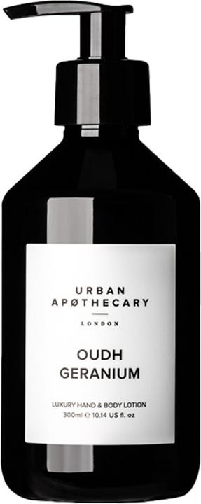 Urban apothecary Luxury Hand & Body Lotion Oudh Geranium (300 ml)