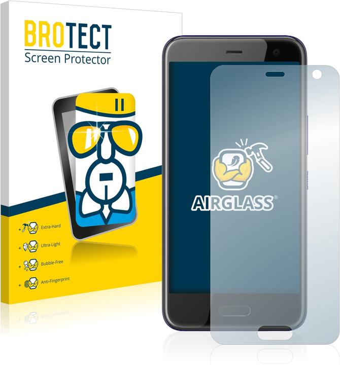 Produktbild BROTECT AirGlass Panzerglasfolie (1 Stück, HTC U11 Life)