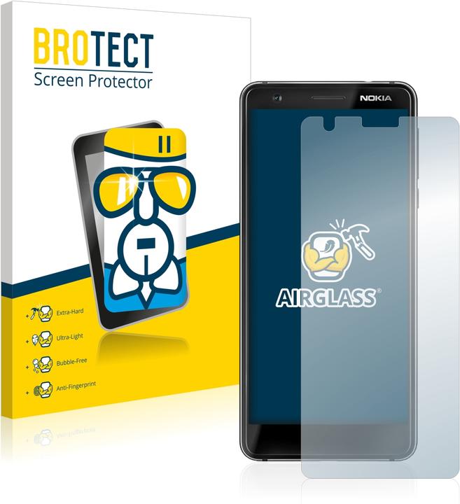 Produktbild BROTECT AirGlass Premium (1 Stück, Nokia 3.1)