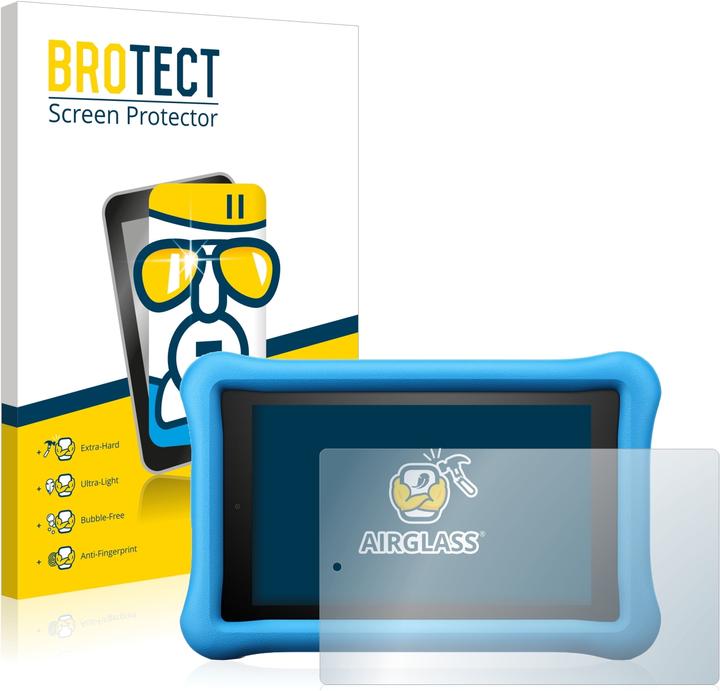Produktbild BROTECT AirGlass Panzerglasfolie (1 Stück, Fire HD 8 Kids Edition (2018))