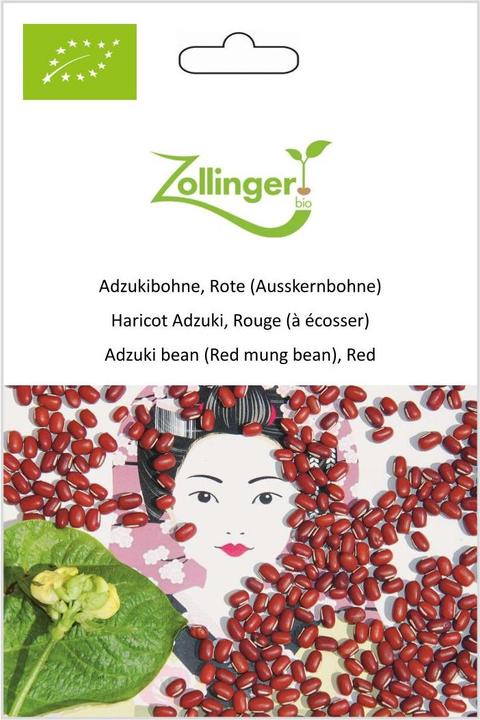 Actual product image Zollinger Bio Adzuki bean, red (seed bean) (Seedlings)