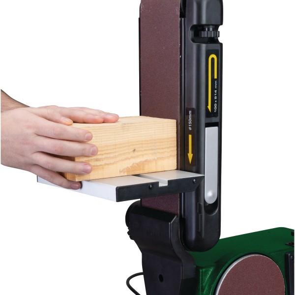 Immagine prodotto Magni Levigatrice a nastro e a disco Holzstar BTS151 (per legno dolce/legno duro, corpo macchina compatto) (Smerigliatrice, 370 W)