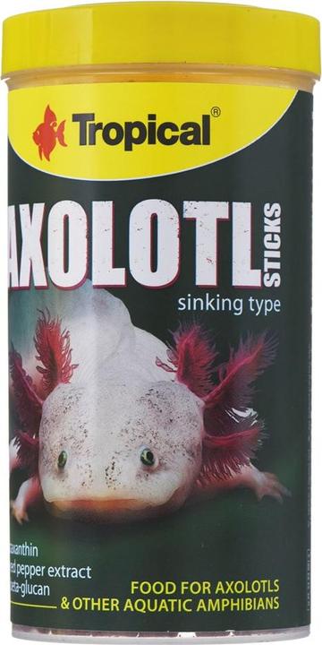 Immagine prodotto Tropical Bastoncini per Axolotl - Cibo per Axolotl - 135g (250 ml)