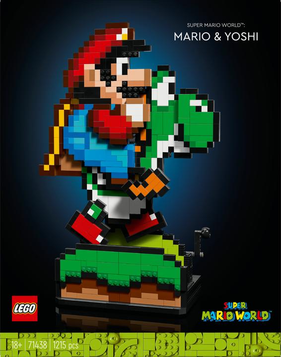 Produktbild LEGO Super Mario World: Mario & Yoshi (71438, LEGO Super Mario)