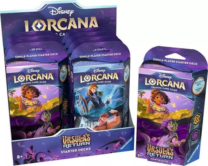 Disney Lorcana TCG présentoir decks démarrage Ursula's Return (8) *ANGLAIS* (Anglais)