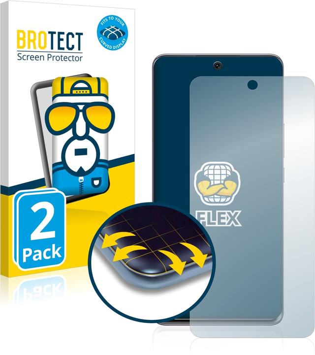 Produktbild BROTECT Full-Cover Displayschutz (2 Stück, LG K50)