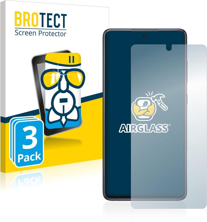 Produktbild BROTECT AirGlass Panzerglasfolie (3 Stück, Samsung Galaxy S20 FE)
