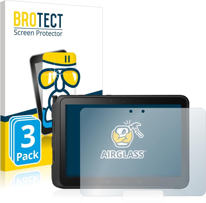 BROTECT AirGlass Glass (3 Piece, Galaxy Tab Active Pro)