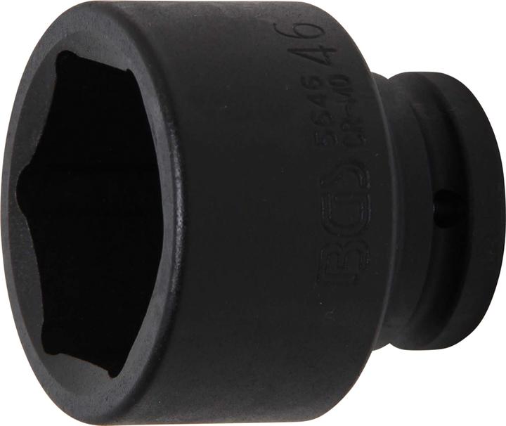 BGS Douille à choc, six pans 20 mm (3/4") 46 mm (46 mm)