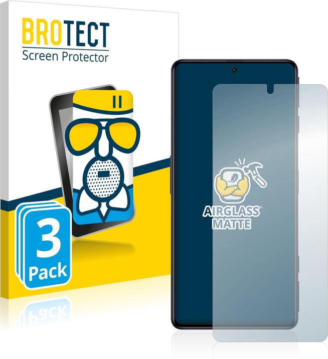 Produktbild BROTECT AirGlass Panzerglasfolie Matt (3 Stück, Xiaomi Poco F4 GT)