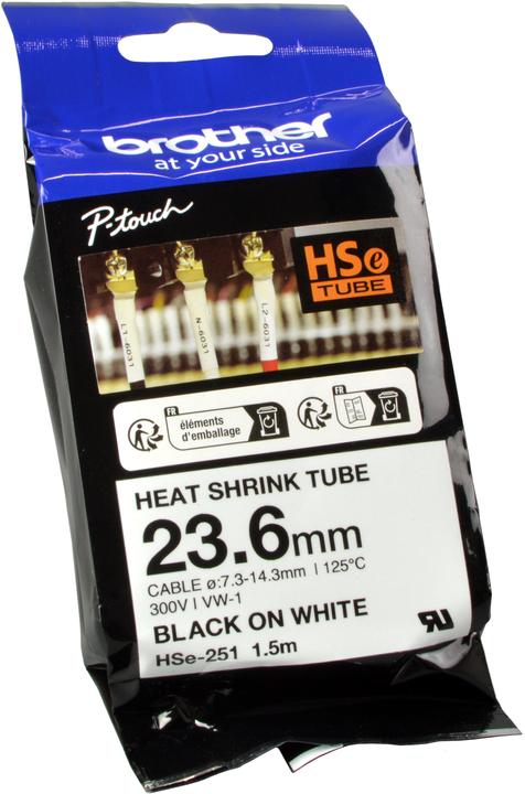 Actual product image Brother Hse-251 (2.36 cm, Black, White)