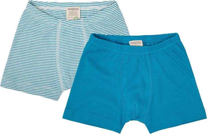 Actual product image loud + proud Double pack of boxers in fine rib (110)
