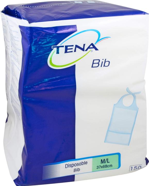 Produktbild Tena Bib Schutzserviette M/L 37 x 68 cm (150 x, M, L)